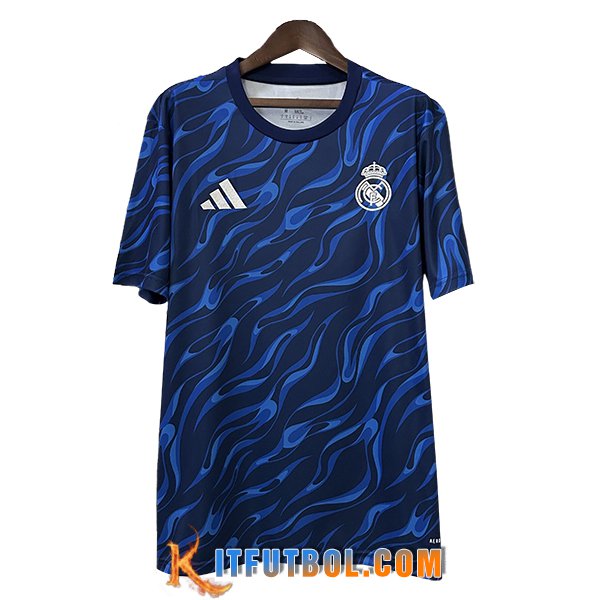 Camiseta Entrenamiento Real Madrid Azul 2025/2026 -02