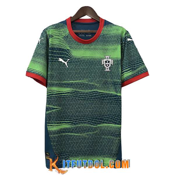 Camiseta Entrenamiento Portugal Verde 2025/2026