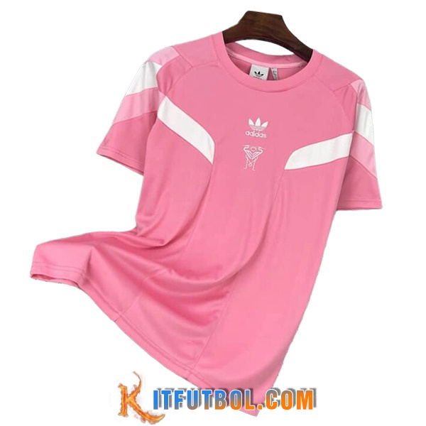 Camiseta Entrenamiento Inter Miami CF Rosa/Blanco 2025/2026