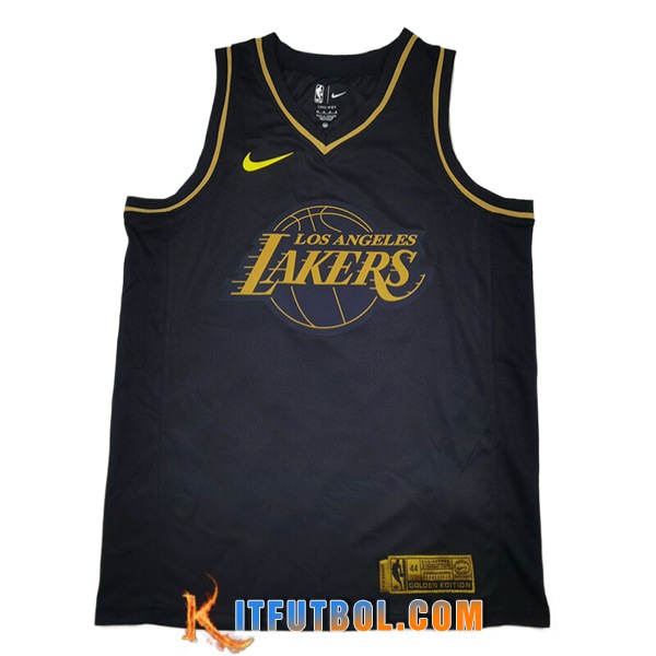 Camisetas NBA Los Angeles Lakers (CURRY #77) 2025/26 Negro/Amarillo