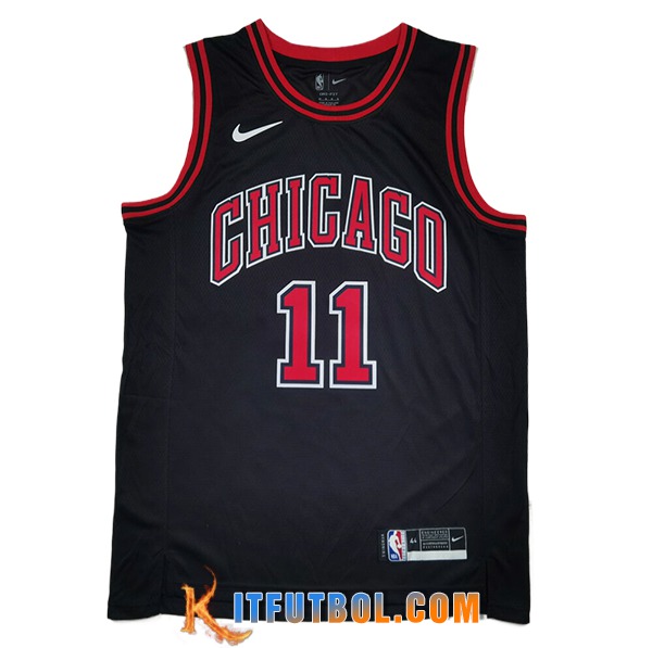 Camisetas NBA Chicago Bulls (DEROZAN #11) 2025/26 Negro/Rojo