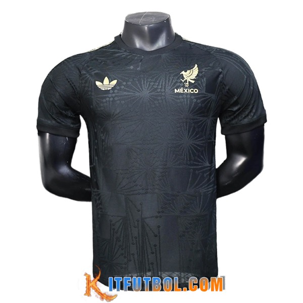 Camiseta Equipo Nacional México Gold Cup Edition Negro 2025/2026