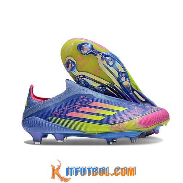 Adidas Botas De Fútbol F50+ FG Violeta/Verde