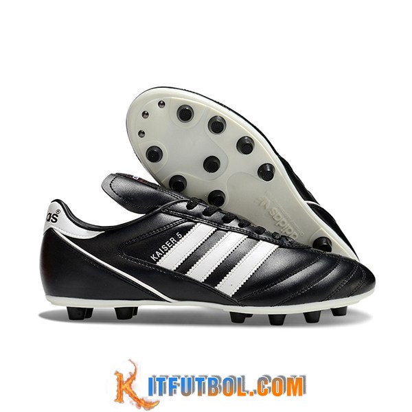 Copa Botas De Fútbol kaiser 5 FG Negro/Blanco