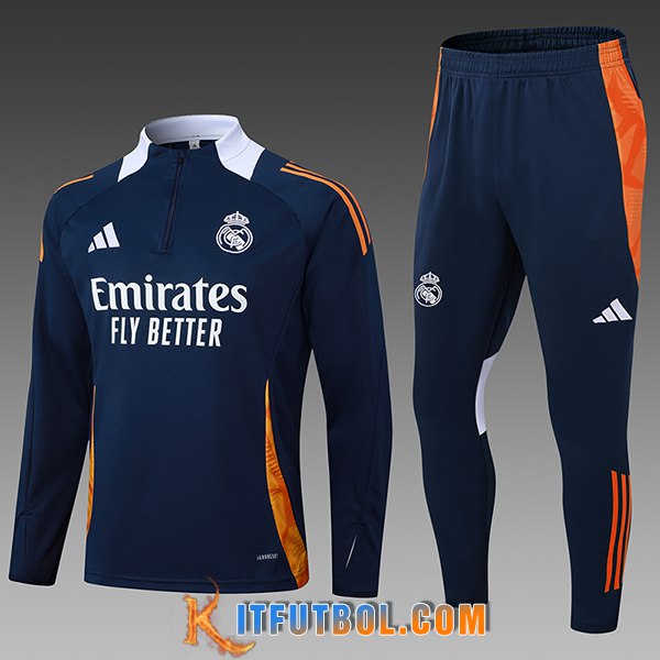 Chandal Equipos De Futbol Real Madrid Ninos azul real 2025/2026