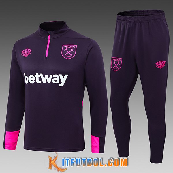 Chandal Equipos De Futbol West Ham Ninos Violeta 2025/2026