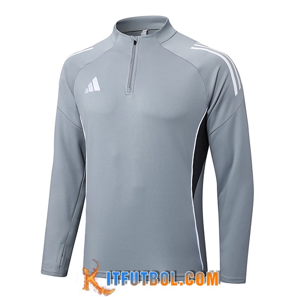 Sudadera De Entrenamiento Adidas Gris 2025/2026