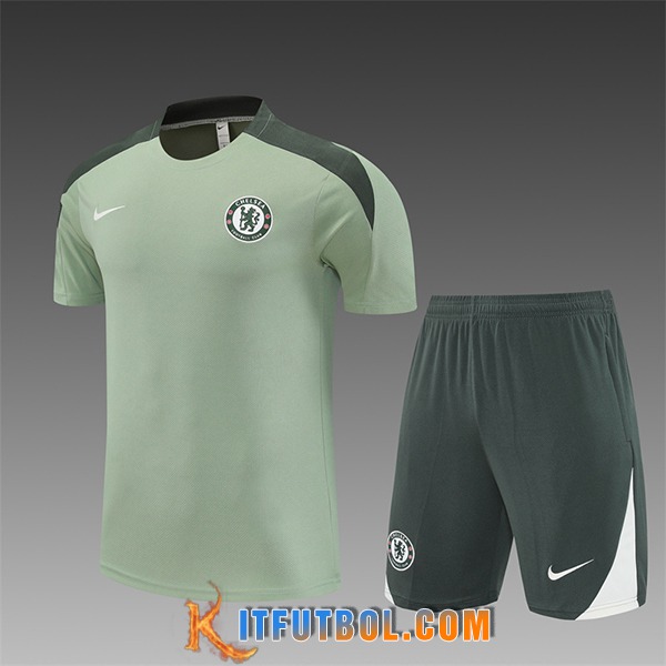 Camiseta Entrenamiento FC Chelsea Ninos Verde 2025/2026