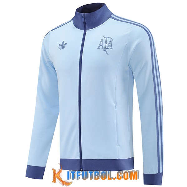 Chaquetas Futbol Argentina Azul Claro 2025/2026 -02