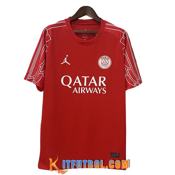 Camisetas De Futbol PSG Special Edition Rojo 2024/2025