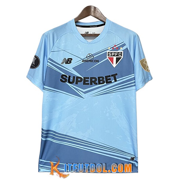 Nueva Camisetas De Futbol Sao Paulo Portero Azul 2025/2026