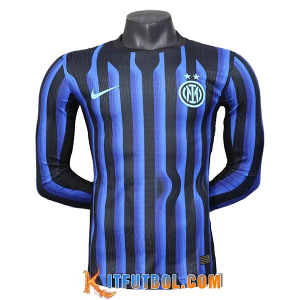 Camisetas De Futbol Inter Milan Primera Manga Largas 2025/2026