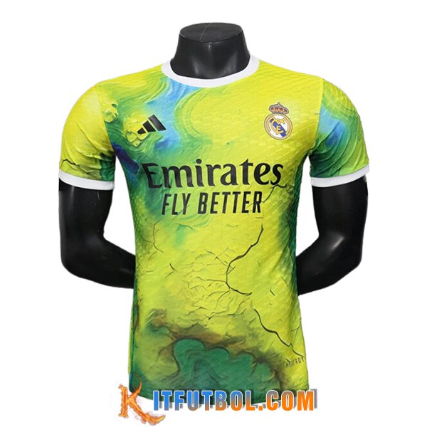 Camisetas De Futbol Real Madrid Special Edition Verde/Amarillo 2025/2026