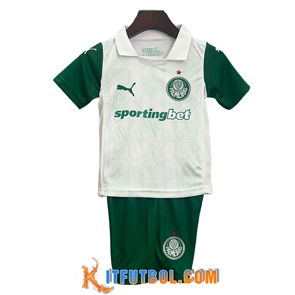 Nueva Camisetas De Futbol Palmeiras Ninos Segunda 2025/2026
