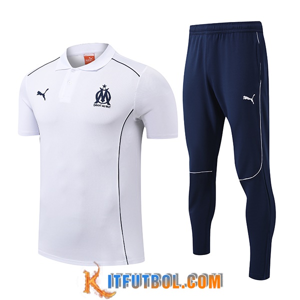 Camiseta Polo AC Milan Blanco/Azul 2025/2026