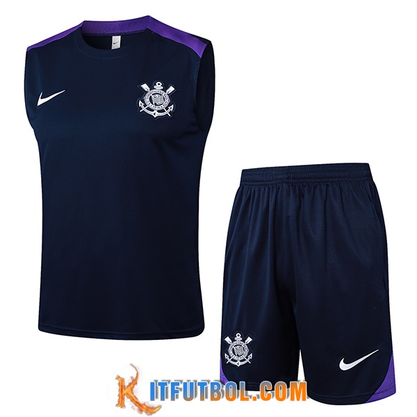 Camiseta Entrenamiento sin mangas Corinthians azul real 2025/2026