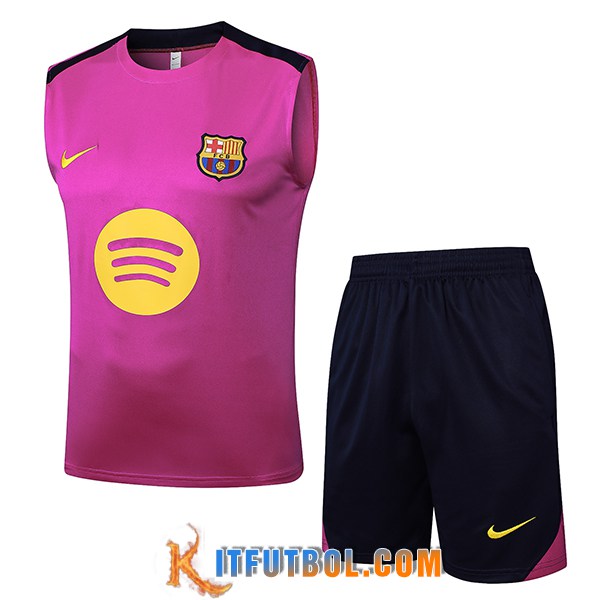 Camiseta Entrenamiento sin mangas FC Barcelona Violeta 2025/2026