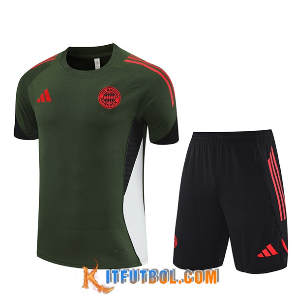 Camiseta Entrenamiento Bayern Munich Verde 2025/2026
