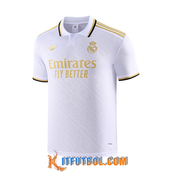 Camiseta Polo Real Madrid Blanco 2025/2026 -02