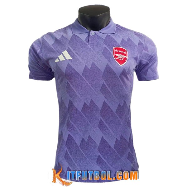 Camiseta Polo Arsenal Violeta 2025/2026