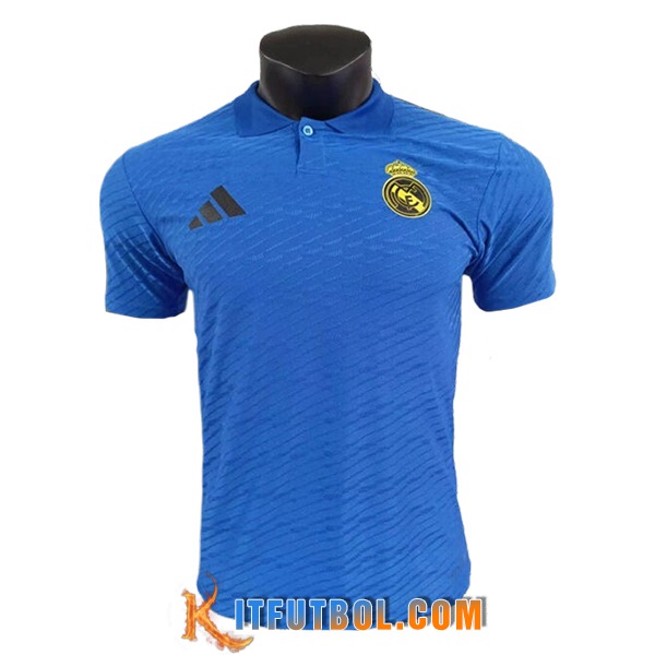 Camiseta Polo Real Madrid Azul 2025/2026 -02