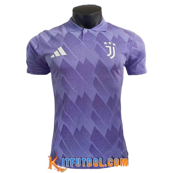 Camiseta Polo Juventus Violeta 2025/2026 -02