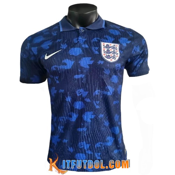 Camiseta Polo Inglaterra azul real 2025/2026