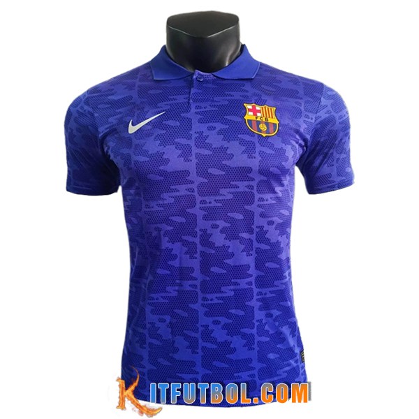 Camiseta Polo FC Barcelona Violeta 2025/2026