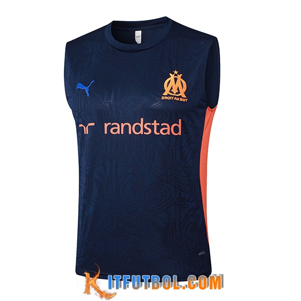 Chalecos De Futbol Marsella azul real 2025/2026