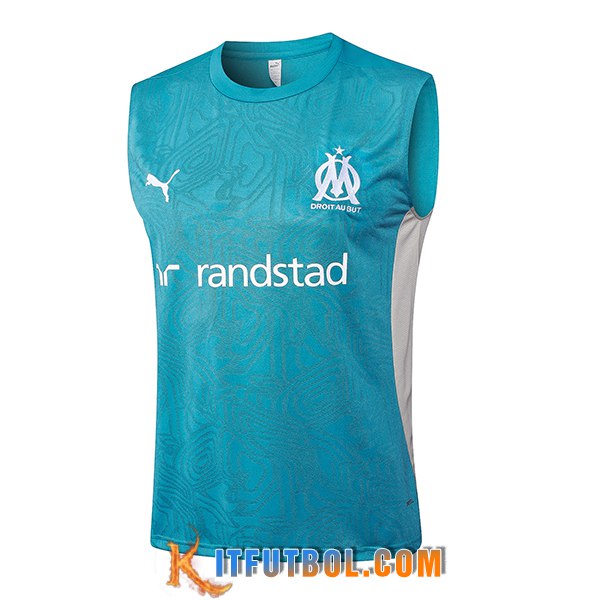 Chalecos De Futbol Marsella Azul/Blanco 2025/2026