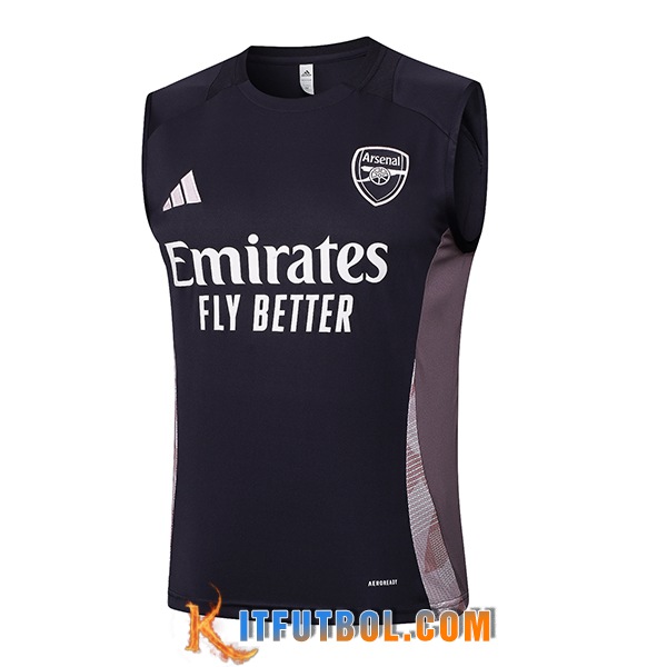Chalecos De Futbol Arsenal Gris Oscuro 2025/2026