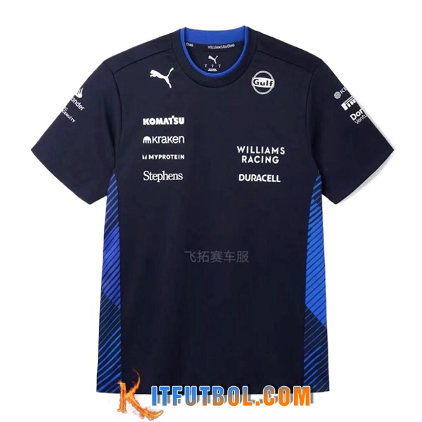 T-Shirt RedBull Racing F1 Team Negro/Azul 2025