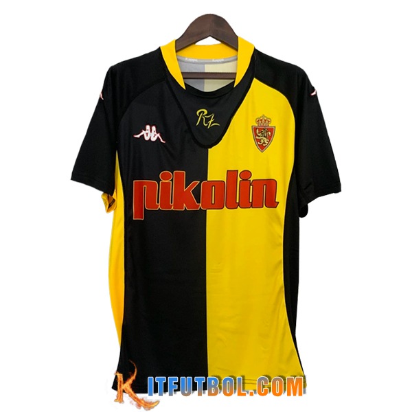 Camisetas De Futbol Real Zaragoza Retro Segunda 2001/2002