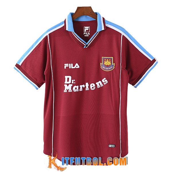 Camisetas De Futbol West Ham Retro Primera 1999/2001