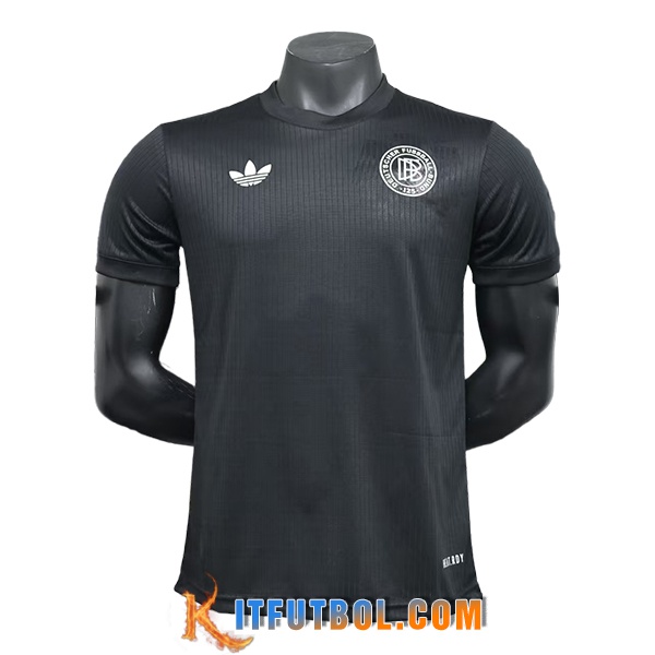 Nueva Camiseta Equipo Nacional Alemania 125th Anniversary Negro 2025/2026
