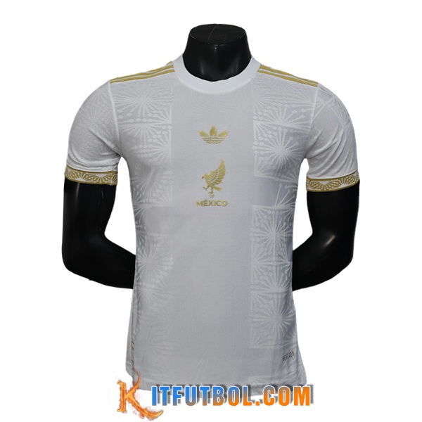 Camiseta Equipo Nacional México Gold Cup Edition Blanco 2025/2026