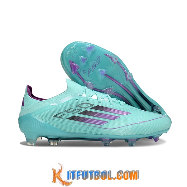 Adidas Botas De Fútbol F50 Elite FG Azul/Violeta -02
