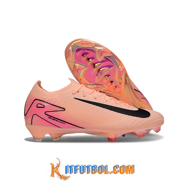 Nike Botas De Fútbol AIR Zoom Mercurial Vapor 16 Elite XXV FG Rosa/Negro