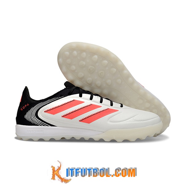 Copa Botas De Fútbol GLORO II TF Blanco/Negro/Naranja