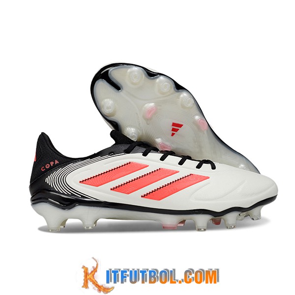 Copa Botas De Fútbol PURE III ELITE FG Blanco/Negro/Naranja