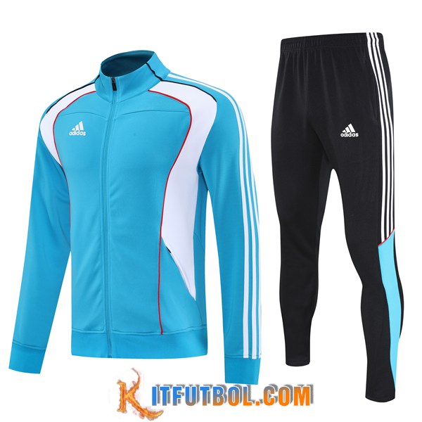 Chandal Equipos De Futbol Chaquetas Adidas Azul Claro 2025/2026