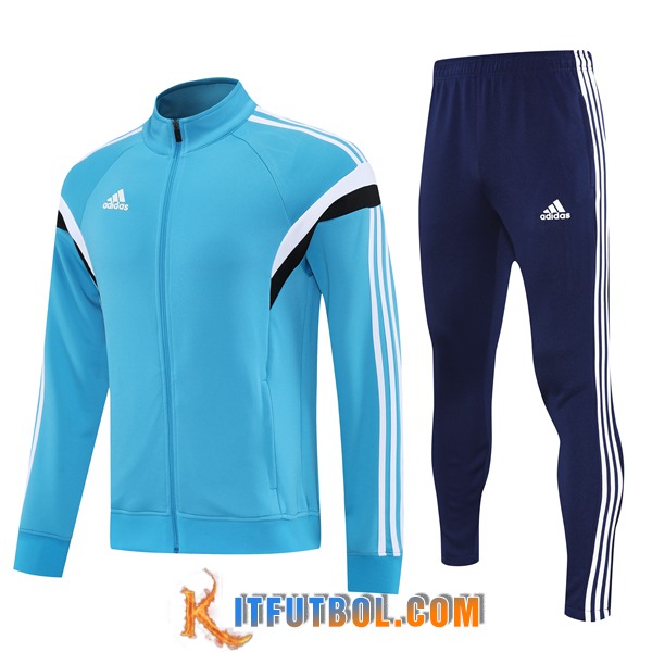 Chandal Equipos De Futbol Chaquetas Adidas Azul 2025/2026 -02
