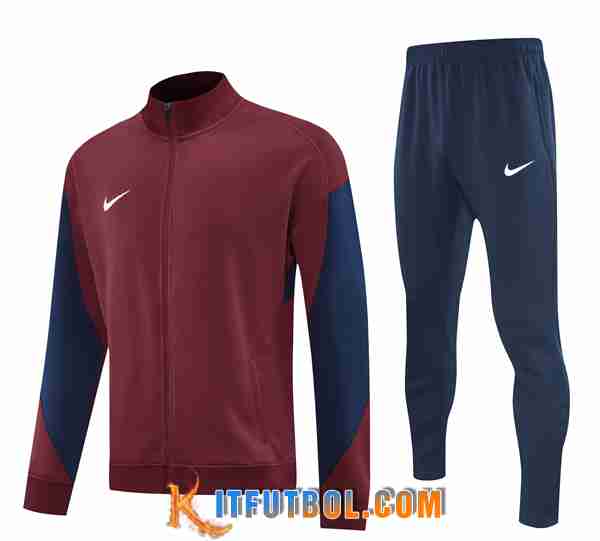 Chandal Equipos De Futbol Chaquetas Nike Rojo/Azul 2025/2026