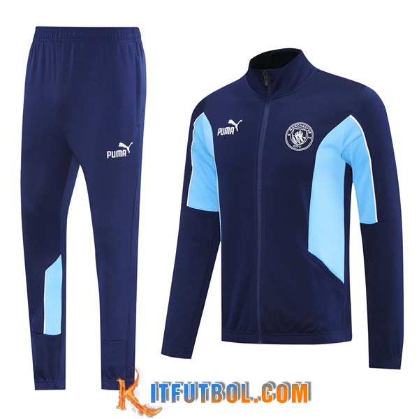Chandal Equipos De Futbol Chaquetas Manchester City azul real 2025/2026