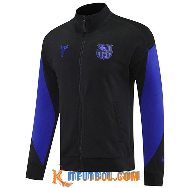 Chaquetas Futbol FC Barcelona Negro/Violeta 2025/2026
