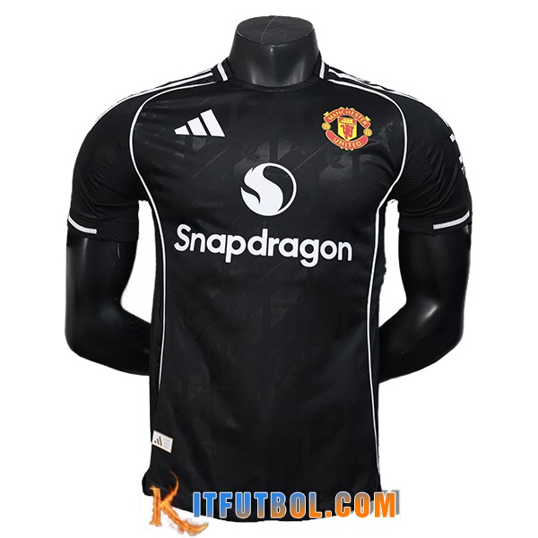 Camisetas De Futbol Manchester United Special Edition Negro 2025/2026