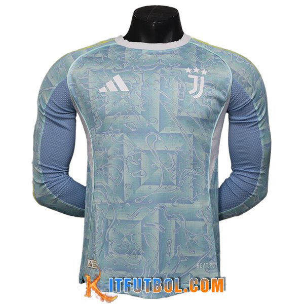 Camisetas De Futbol Juventus Segunda Manga Largas 2025/2026