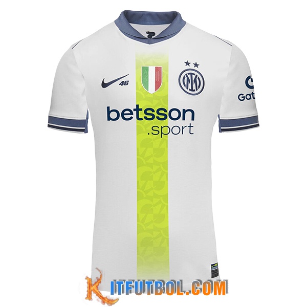 Nueva Camisetas De Futbol Inter Milan Segunda VR46 Special Edition 2024/2025