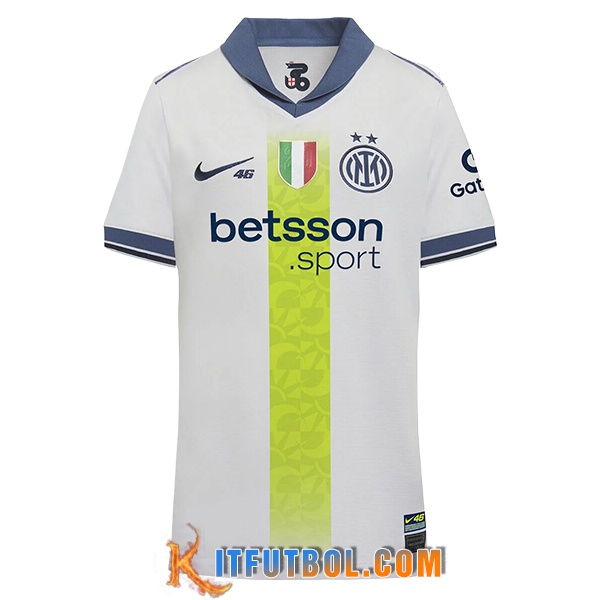 Camisetas De Futbol Inter Milan Ninos Segunda VR46 Special Edition 2024/2025