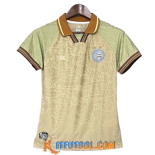 Camisetas De Futbol EC Bahia Mujer Special Edition Verde 2025/2026
